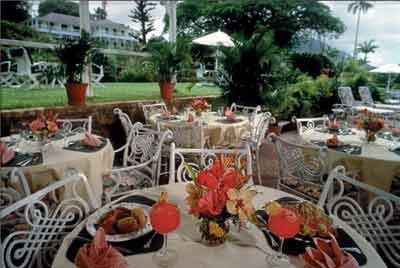 Ottleys Plantation Inn Cayon Restaurante foto